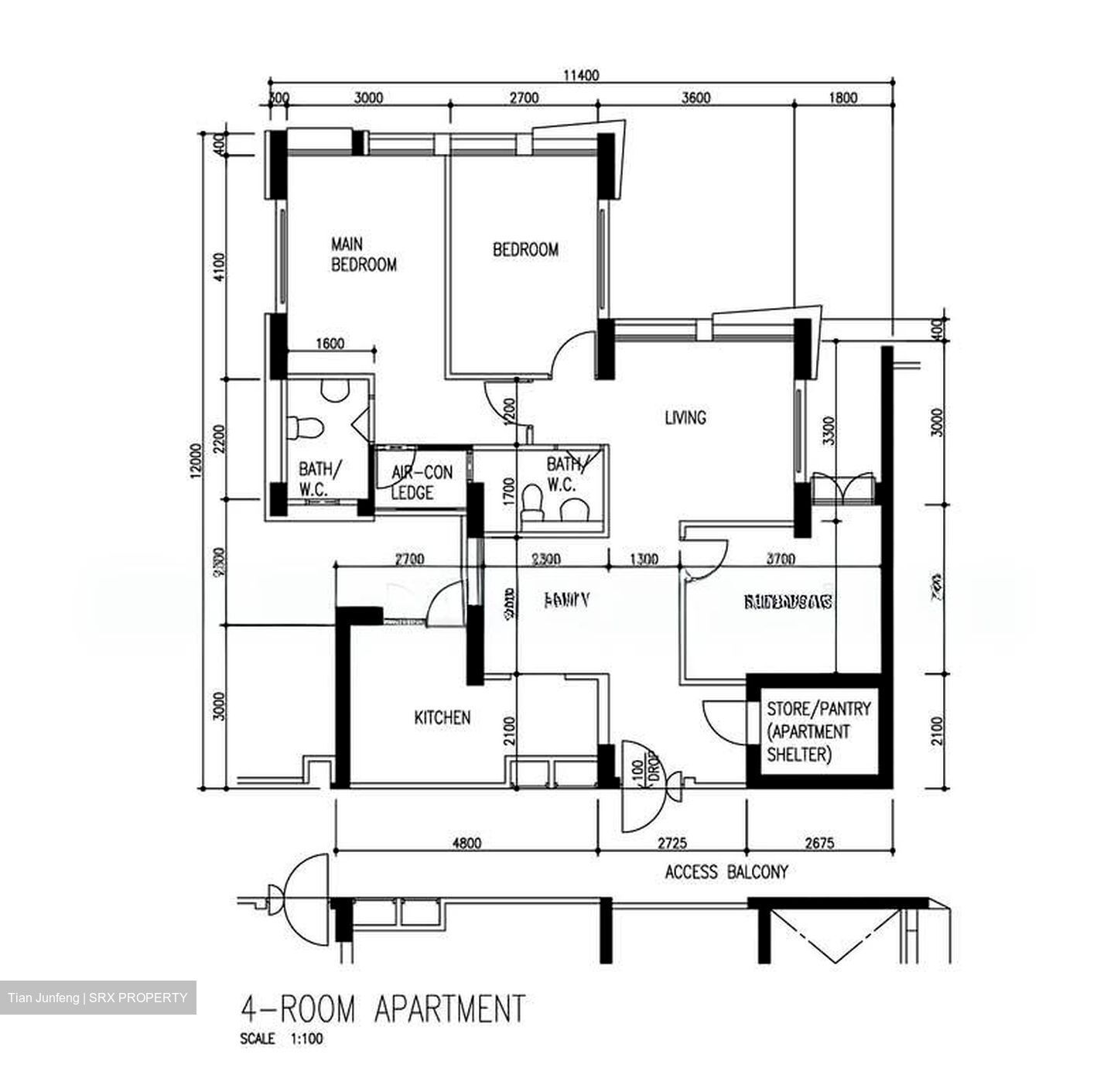Blk 657B Jurong West Street 65 (Jurong West), HDB 4 Rooms #566482921